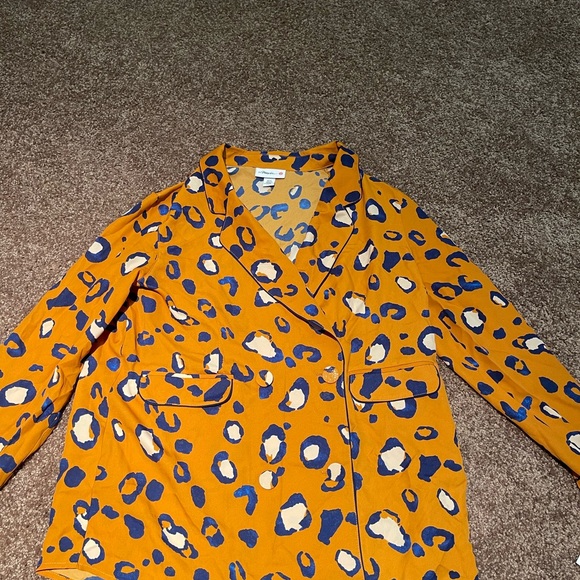 Phillip Lim for Target leopard print satin shirt - Picture 2 of 5